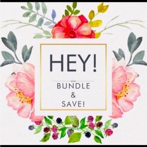 Bundle and save!!   Send me an offer!